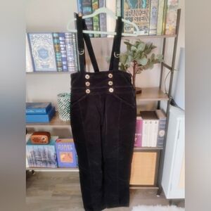 Anthropologie Sailor Soft Corduroy Overalls
